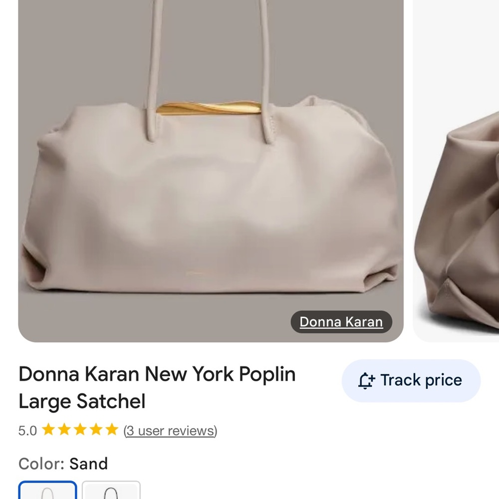 Donna Karan New York poplin Satchel bag